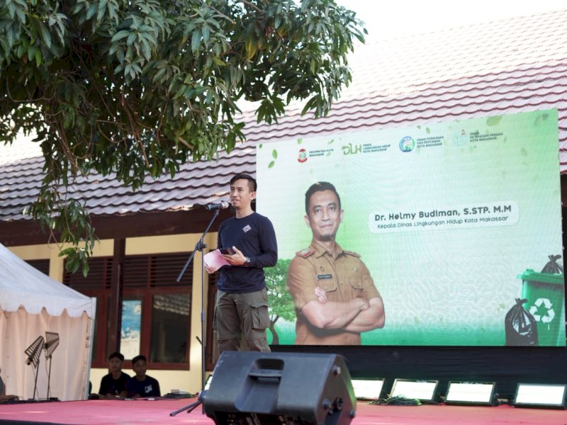 Kepala Dinas Lingkungan Hidup (DLH) Makassar, Helmy Budiman. @Jejakfakta/dok. Humas Pemkot Makassar