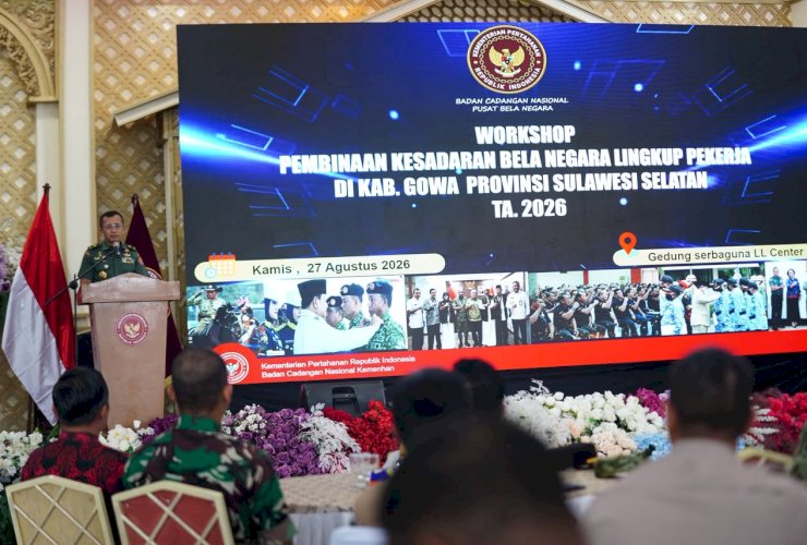 Workshop Pembinaan Kesadaran Bela Negara di Kabupaten Gowa: Perkuat Karakter dan Semangat Pengabdian kepada Bangsa