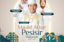 Pemkot Makassar Gelar Maulid Akbar Pesisir di Paotere, Ustaz Das&rsquo;ad Latif Jadi Penceramah