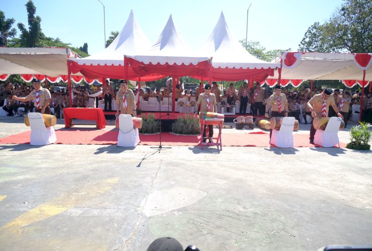 Diikuti 2.389 Peserta se-Sulsel, Wabup Gowa Apresiasi Penyelenggaraan Kemah Pramuka Madrasah