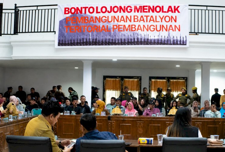 Lima Fraksi DPRD Bantaeng Tolak Pembangunan Yon TP di Lahan Berkonflik