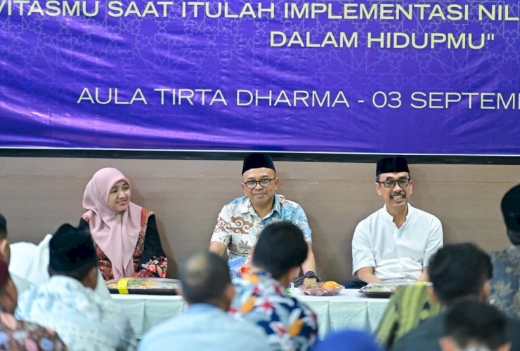 Perumda Air Minum Makassar Gelar Maulid Nabi, Andi Syahrum Tekankan Keteladanan dan Disiplin Pegawai