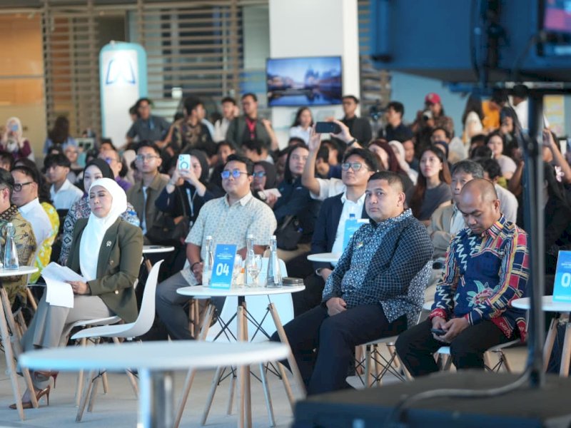 Wali Kota Makassar, Munafri Arifuddin, saat menghadiri Garuda Spark Innovation Hub (GSIH) Global Hub 2026, di GSI BSD, Biomedical Campus BSD City, Jalan Damai Foresta, Tangerang, Banten, Rabu (26/8/2026). @Jejakfakta/dok. Humas Pemkot Makassar