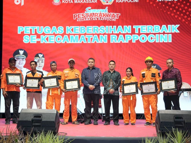 Wali Kota Makassar, Munafri Arifuddin, saat menghadiri Pesta Rakyat Kecamatan Rappocini yang digelar di area parkir Lapangan Tenis Indoor Telkom, Jalan AP Pettarani, Makassar, Minggu (6/9/2026) malam. @Jejakfakta/dok. Humas Pemkot Makassar