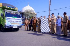Bantuan 1.558 Ton Beras Disalurkan untuk 51.966 KPM di Pangkep