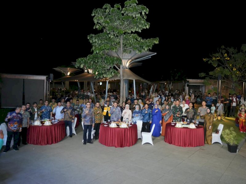 Wali Kota Makassar, Munafri Arifuddin, saat menghadiri Pesta Rakyat Kecamatan Tamalanrea yang digelar di kawasan Tallasa City, Sabtu (5/9/2026) malam. @Jejakfakta/dok. Humas Pemkot Makassar