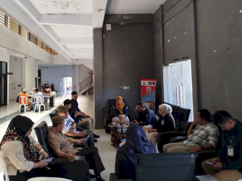 Audiensi KPU Kota Makassar dengan Cabang Dinas Pendidikan Wilayah I Dinas Pendidikan Provinsi Sulawesi Selatan, Selasa (8/9/2026). @Jejakfakta/dok. IST.