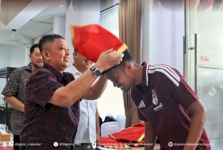 Kadispora Makassar Dampingi Wali Kota Lepas PSM, Pemkot Siapkan Dukungan untuk Suporter ke Parepare