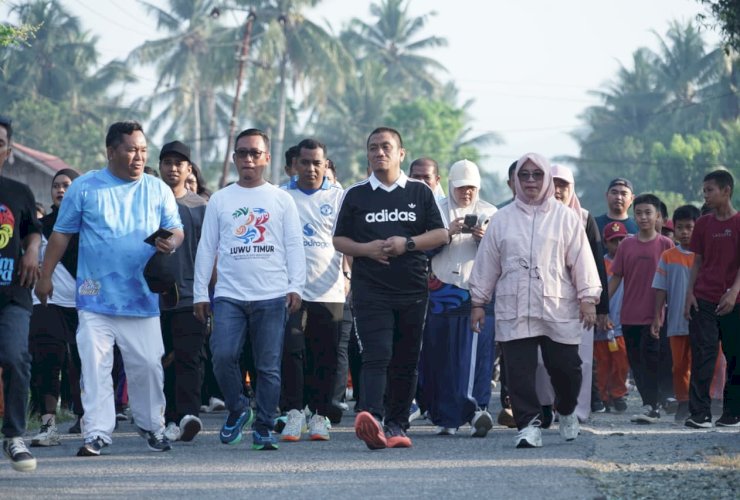 Safari SSJ Bergulir ke Angkona, Warga Antusias Ikuti Jalan Santai dan Senam