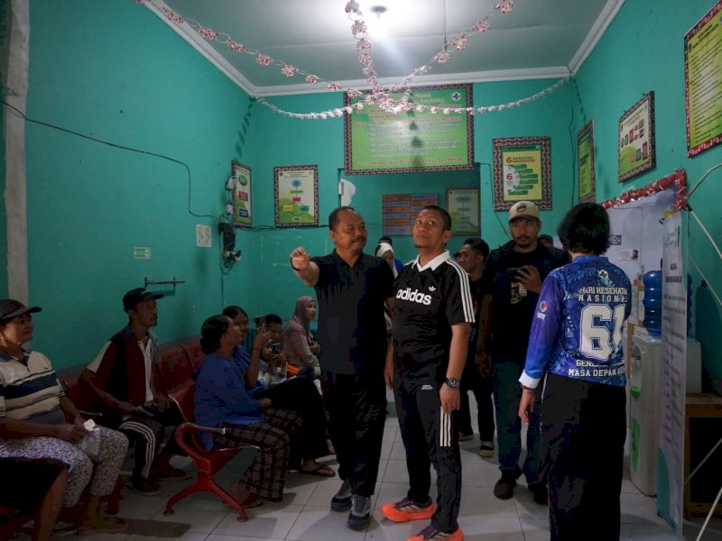 Bupati Luwu Timur, Irwan Bachri Syam, meninjau langsung kondisi Puskesmas Angkona untuk memastikan pelayanan kesehatan kepada masyarakat berjalan optimal, Sabtu (12/9/2026). @Jejakfakta/dok. Humas Pemkab Lutim