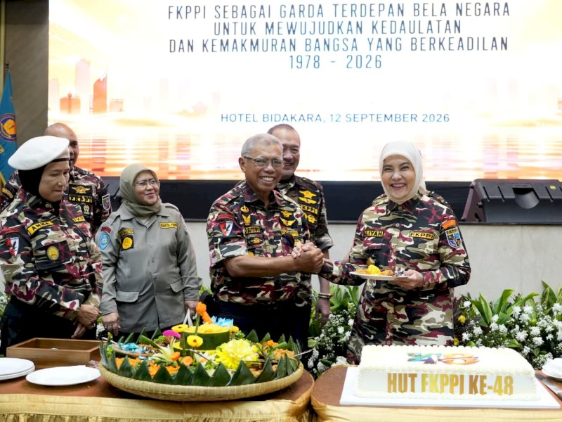 Wakil Wali Kota Makassar yang juga Ketua Keluarga Besar FKPPI Sulawesi Selatan, Aliyah Mustika Ilham, saat menghadiri Rapimnas Keluarga Besar FKPPI Tahun 2026 sekaligus peringatan HUT ke-48 FKPPI di Hotel Bidakara, Jakarta Selatan, Jumat (11/9/2026). @Jejakfakta/dok. Humas Pemkot Makassar