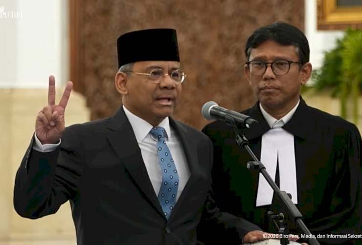 Presiden Prabowo Lantik Suahasil Nazara sebagai Menteri Keuangan