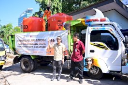 PDAM Makassar Salurkan 2.550 M&sup3; Air Bersih untuk Warga Terdampak Kekeringan