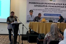 PMD Lutim Tingkatkan Kapasitas Aparatur Desa untuk Wujudkan Pelayanan Berkualitas