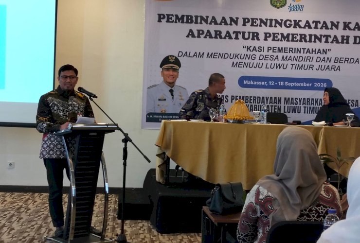 PMD Lutim Tingkatkan Kapasitas Aparatur Desa untuk Wujudkan Pelayanan Berkualitas