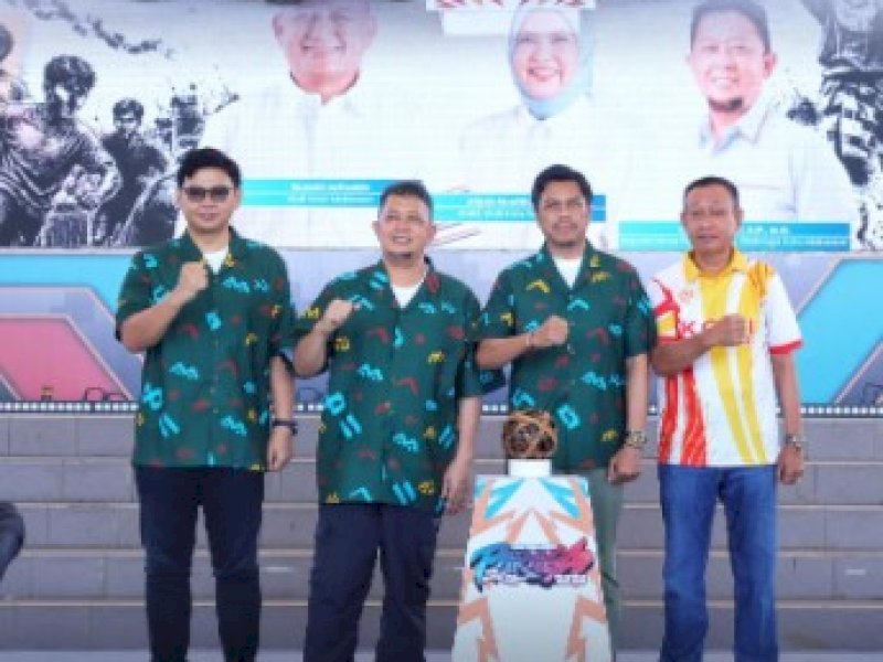 Pembukaan PARAGA 2026 dihadiri Kepala Dinas Pemuda dan Olahraga (Dispora) Kota Makassar, Syamsul Bahri, Kegiatan tersebut dibuka oleh Asisten III Bidang Administrasi Umum Pemerintah Kota Makassar, Firman Hamid Pagarra, yang mewakili Wali Kota Makassar. @Jejakfakta/dok. Humas Dispora Makassar