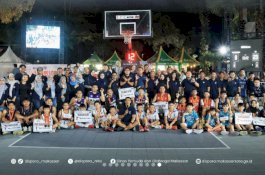 Makassar 3x3 Basketball Championship 2026 Berakhir, Dispora Tekankan Sportivitas dan Pembinaan Atlet