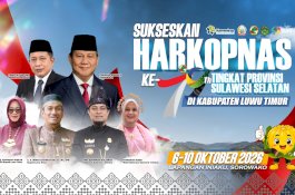 3.000 Tamu Diprediksi Hadir di Harkopnas Sulsel, Luwu Timur Siapkan Sambutan Terbaik