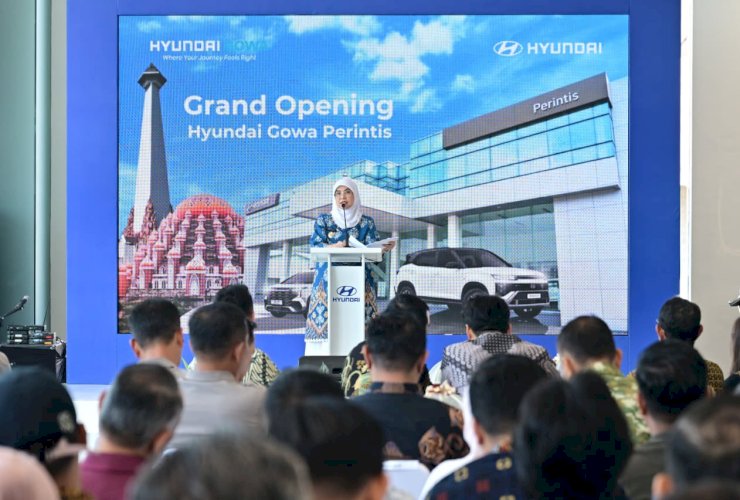 Grand Opening Hyundai Perintis, Aliyah Mustika Ilham Apresiasi Investasi dan Pertumbuhan Ekonomi Makassar