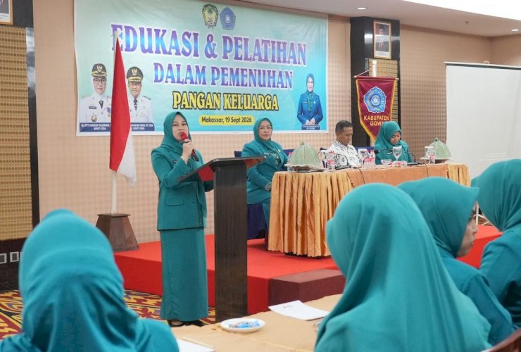 TP PKK Gowa Dorong Warga Manfaatkan Pekarangan untuk Ketahanan Pangan Keluarga