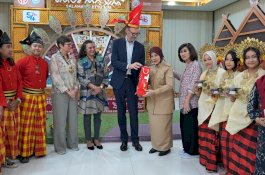 Sambut Dubes Swiss di Makassar, Aliyah Buka Peluang Kolaborasi Internasional