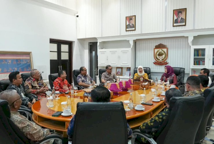 Wawali Makassar Aliyah Mustika Ilham Terima Kunjungan Pemprov NTB, Bahas Perlindungan Pekerja Rentan