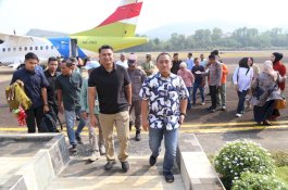 Bupati Irwan Sambut Kapolres Baru AKBP Irwan Kurnadi di Sorowako