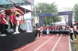 Roadshow SSJ Berlanjut di Nuha, Warga Sorowako Bergerak Sehat Sambil Jaga Lingkungan
