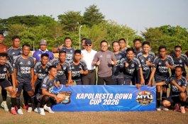 Kapolresta Gowa Cup 2026 Diikuti 12 Tim, Wabup Darmawangsyah: Momentum Perkuat Sinergitas