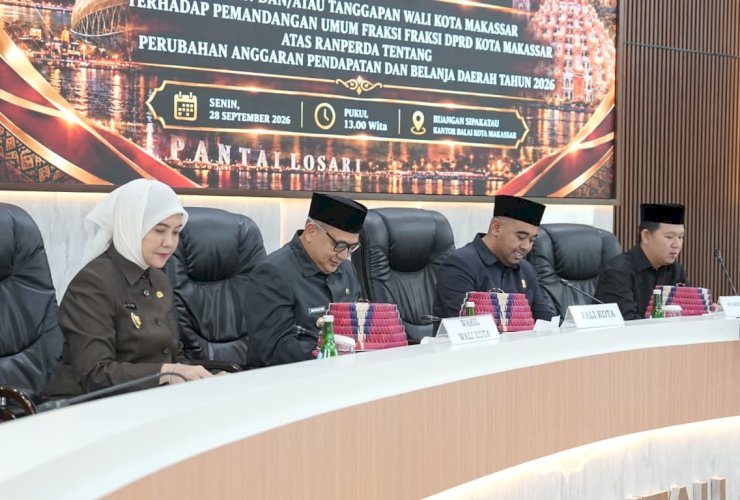 Jawab Fraksi DPRD Makassar, Munafri Tekankan Efisiensi dan Dampak APBD 2026