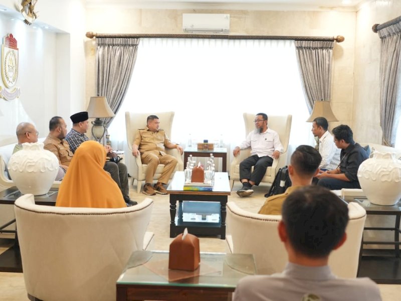 Audiensi Fakultas Peternakan Universitas Hasanuddin bersama Wali Kota Makassar Munafri Arifuddin di Rumah Jabatan Wali Kota Makassar, Selasa (29/9/2026). @Jejakfakta/dok. Humas Pemkot Makassar