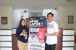 Perluas Akses Pengaduan, Diskominfo-SP Sebar Banner SP4N-LAPOR! ke Kecamatan dan Desa