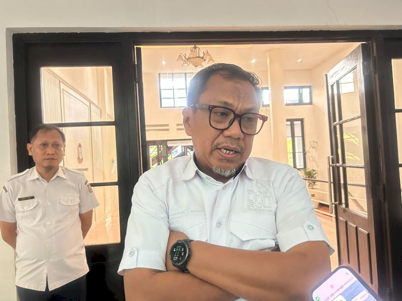Kepala Badan Pengelolaan Keuangan dan Aset Daerah (BPKAD) Kota Makassar, Muh. Dakhlan. @Jejakfakta/dok. Humas Pemkot Makassar