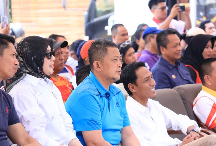 Kadispora Syamsul Hadiri Launching Kontingen Porprov XVIII Sulsel 2026, Makassar Perkuat Semangat Atlet