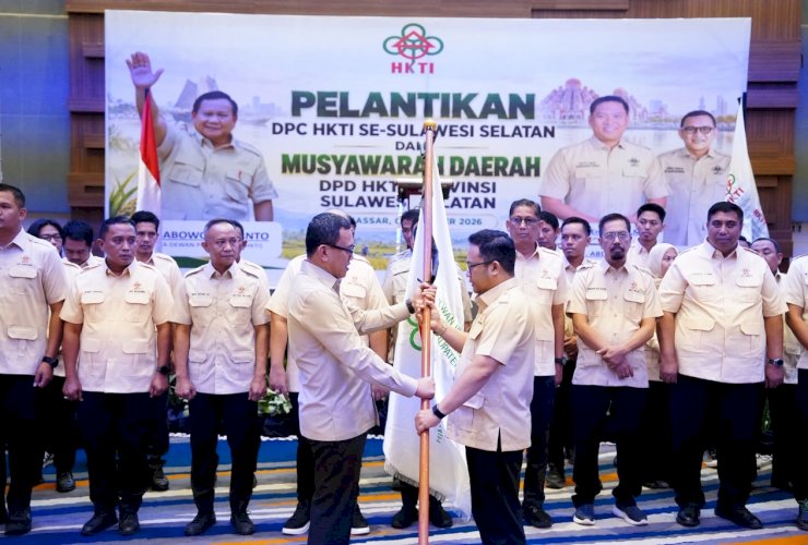 Dilantik Jadi Ketua HKTI Gowa, Darmawangsyah Muin Fokus Majukan Pertanian