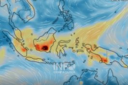 Topan Choi-wan Ubah Pola Angin, Sebaran Asap Karhutla di Indonesia Makin Meluas