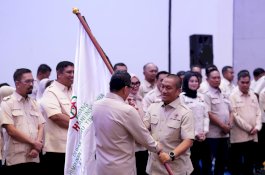 Resmi Dilantik Jadi Ketua DPC HKTI Lutim, Bupati Irwan Siap Perjuangkan Kesejahteraan Petani