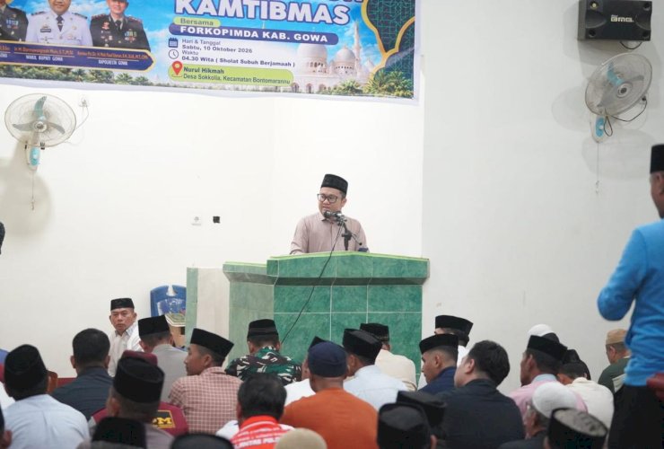 Wabup Gowa Dorong Safari Subuh Rutin Bersama Forkopimda, Serap Aspirasi Warga