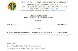 Jawaban BPN atas Gugatan Petani Laoli Disorot, Dugaan Tak Ada Verifikasi Lapangan dalam Penerbitan HPL Menguat