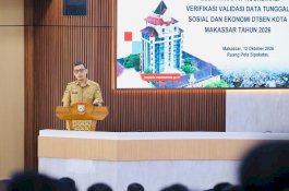 Sekda Makassar Minta Camat-Lurah Validasi Data 559.967 Warga, Target 60 Persen hingga Akhir 2026