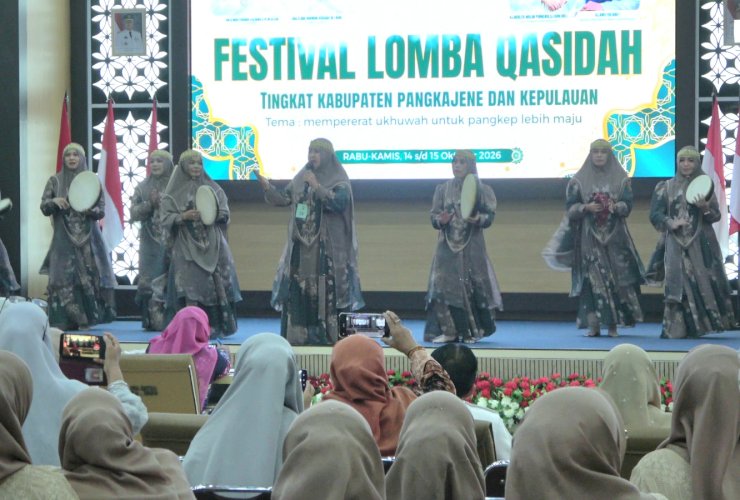 Festival Qasidah Pangkep Perkuat Ukhuwah Islamiyah dan Syiar Islam