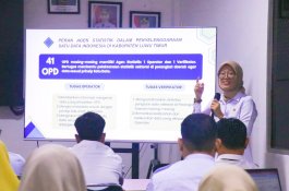 Pemkab Luwu Timur Gelar Pembinaan Statistik Sektoral dan Coaching Portal Satu Data