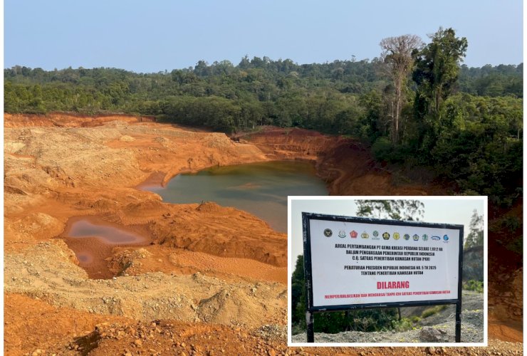 Reklamasi Tambang PT GKP Dipersoalkan, Petani Wawonii Hadapi Ancaman Baru akibat Pematokan Satgas PKH