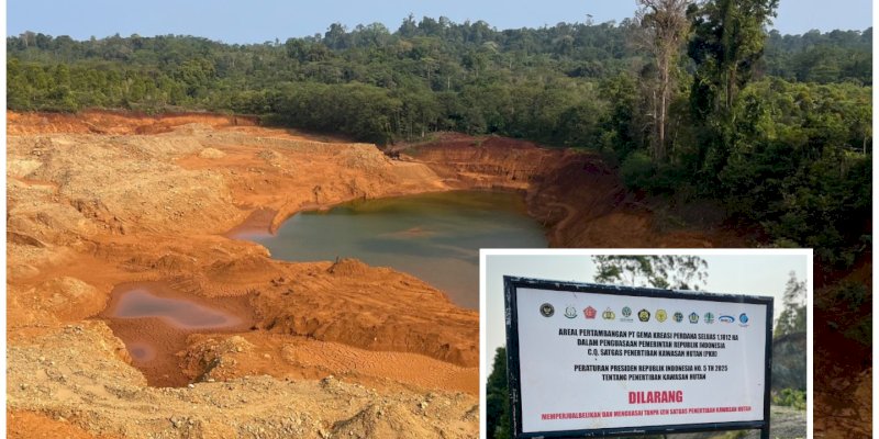 Reklamasi Tambang PT GKP Dipersoalkan, Petani Wawonii Hadapi Ancaman Baru akibat Pematokan Satgas PKH