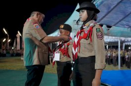 Bupati Irwan Buka Scout Camp dan Jota-Joti 2026, Dorong Pramuka Luwu Timur Berkarakter dan Mandiri