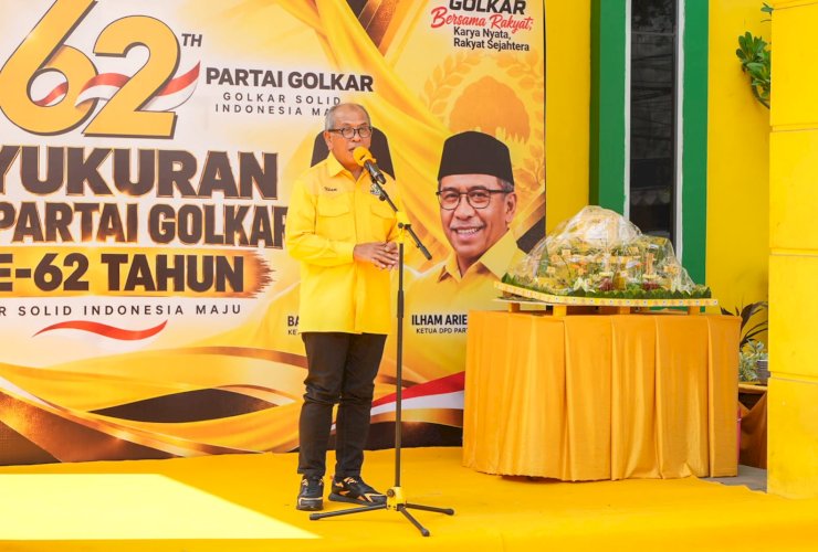 Golkar Sulsel Tegaskan Reorientasi Politik di Usia ke-62, IAS: Bukan Popularitas, tapi Kerja Nyata untuk Rakyat