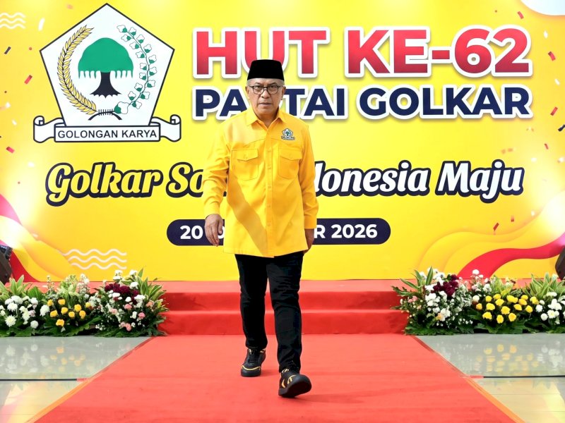 Ilham Arief Sirajuddin, Ketua DPD Partai Golkar Sulawesi Selatan. @jejakfaktacom/JF