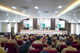 Rakor Bersama TNI-Polri, Munafri Instruksikan Camat-Lurah Gencarkan Patroli Malam dan Aktifkan Pos Ronda