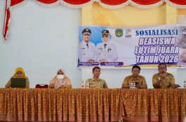 Perluas Akses Informasi, Pemkab Lutim Sosialisasikan Beasiswa Lutim Juara 2026