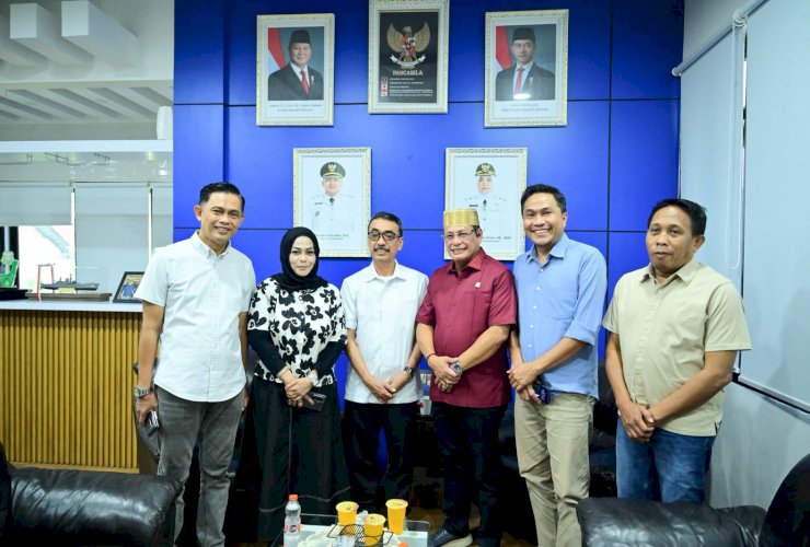 Plt Dirut PDAM Makassar Andi Syahrum Terima Kunjungan Anggota DPD RI, Bahas Bendung Karet Sungai Tallo